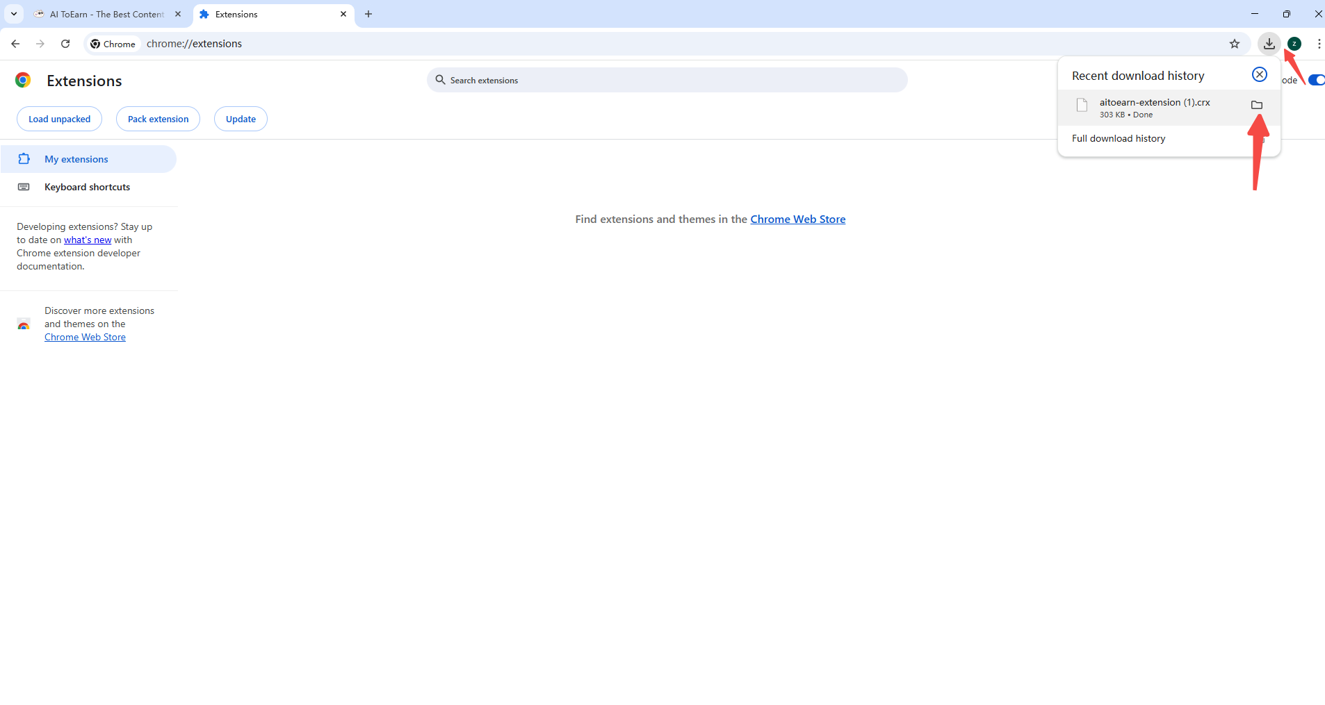Find the Downloaded Plugin File